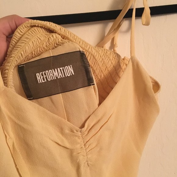 reformation sylvie dress - Picture 6 of 7